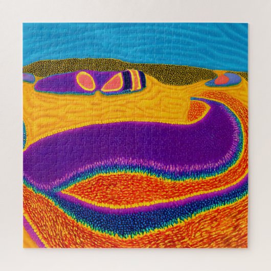 Aboriginal Abstract Art Vol 02 Legpuzzel (Verticaal)