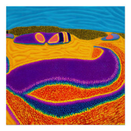 Aboriginal Abstract Art Vol 02 Perfect Poster