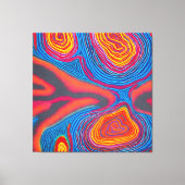 Aboriginal Abstract Art Vol 03 Canvas Afdruk (Voorkant)