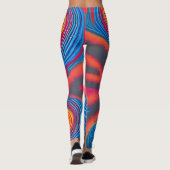 Aboriginal Abstract Art Vol 03 Leggings (Achterkant)