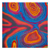 Aboriginal Abstract Art Vol 03 Perfect Poster (Voorkant)