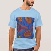 Aboriginal Abstract Art Vol 03 T-shirt (Voorkant)