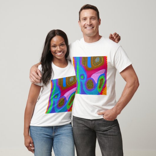 Aboriginal Abstract Art Vol 05 T-shirt (Unisex)