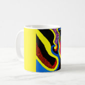 Aboriginal Abstract Art Vol 11 Koffiemok (Voorkant links)