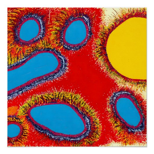 Aboriginal Abstract Art Vol 12 Perfect Poster (Voorkant)