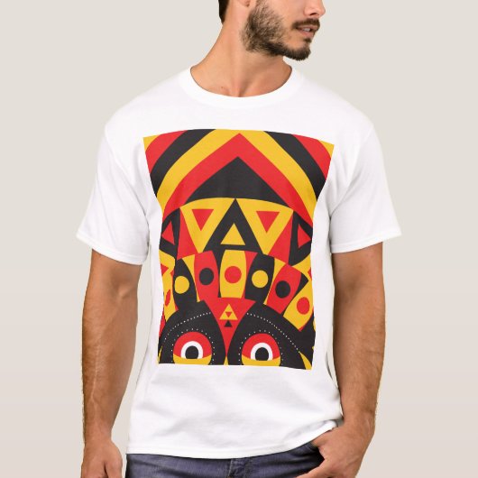 Aboriginal African Tribal T-shirt (Voorkant)