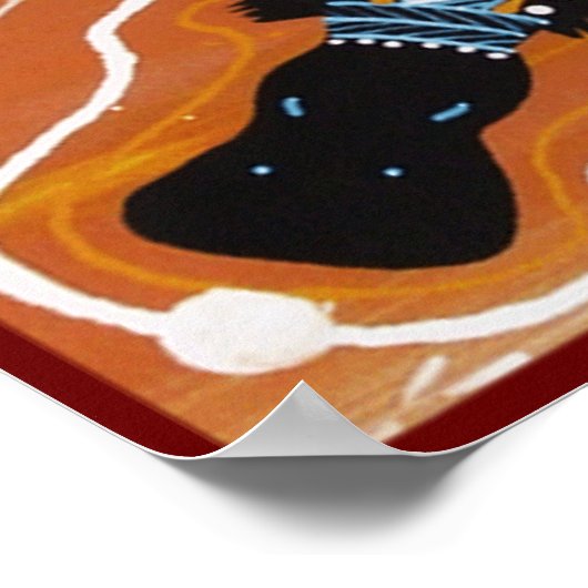 Aboriginal Art Collage Poster (Hoek)