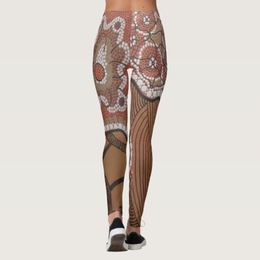 Aboriginal Art Gamilaroi Leggings (Achterkant)