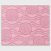 Aboriginal Art Gumnut Cadeaupapier (Vlak)