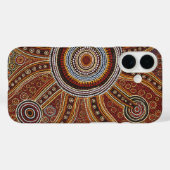 ABORIGINAL ART iPhone / iPad hoesje (Achterkant (horizontaal))