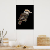 Aboriginal Art Kookaburra Poster (Keuken)