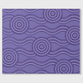 Aboriginal Art Melaleuca Cadeaupapier (Vlak)