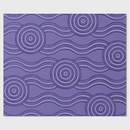 Aboriginal Art Melaleuca Cadeaupapier (Vlak)