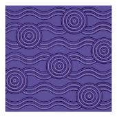 Aboriginal art melaleuca poster (Voorkant)