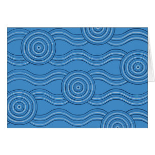 Aboriginal art oceaan