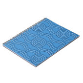 Aboriginal art oceaan notitieboek (Linkerzijde)