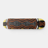 Aboriginal Art Painting Persoonlijk Skateboard (Horizontaal)