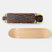 Aboriginal Art Painting Persoonlijk Skateboard (Horizontaal)