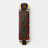 Aboriginal Art Painting Persoonlijk Skateboard (Voorkant)