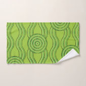 Aboriginal Art Rainforest Handdoek (Handdoek)