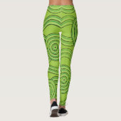 Aboriginal Art Rainforest Leggings (Achterkant)