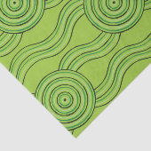 Aboriginal Art Rainforest Tissuepapier (Detail)