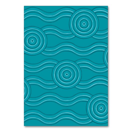 Aboriginal art reef kaart (Voorkant)