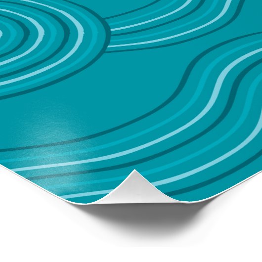 Aboriginal art reef perfect poster (Hoek)