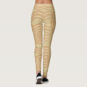 Aboriginal Art Sandstone Leggings (Achterkant)