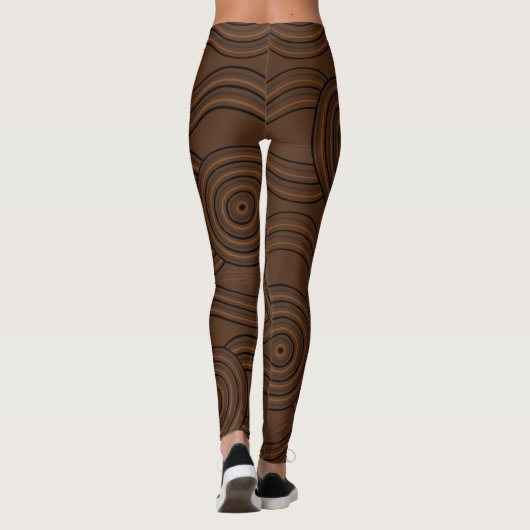 Aboriginal Art Soil Leggings (Achterkant)