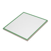 Aboriginal art style green uniform keramisch Tegel Tegeltje (Zijkant)