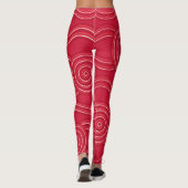 Aboriginal Art Waratah Leggings (Achterkant)