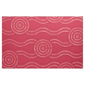 Aboriginal Art Waratah Stof (Yard (91,4 cm))