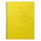 Aboriginal art wattle notitieboek (Voorkant)