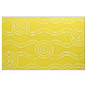 Aboriginal Art Wattle Stof (Yard (91,4 cm))