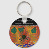 Aboriginal Artwork Sleutelhanger (Voorkant)
