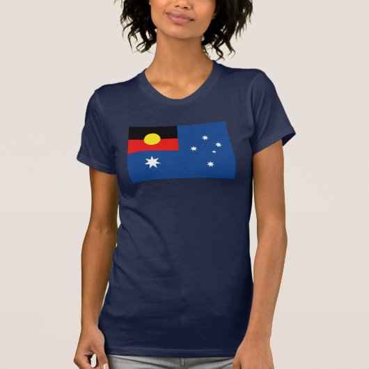 Aboriginal Australia Flag T-shirt (Voorkant)