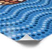 Aboriginal Australia Punt schilderen Perfect Poster (Hoek)