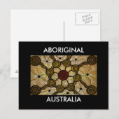 Aboriginal Australië Briefkaart (Voorkant / Achterkant)