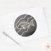Aboriginal bream sticker (Envelop)