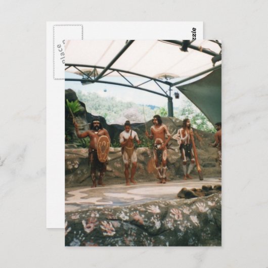 Aboriginal Briefkaart (Voorkant / Achterkant)