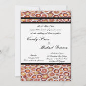 Aboriginal bruiloft uitnodiging Tribal Land (Voorkant)