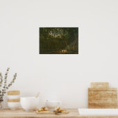 Aboriginal Coroboree in Van Diemen's Land Poster (Keuken)