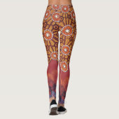 Aboriginal Dance Leggings ontwaken (Achterkant)
