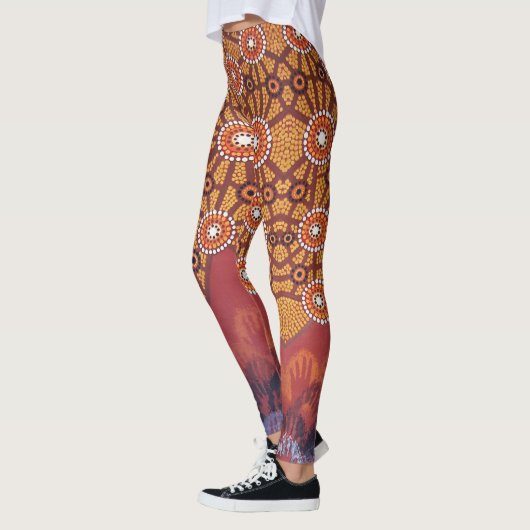 Aboriginal Dance Leggings ontwaken (Links)