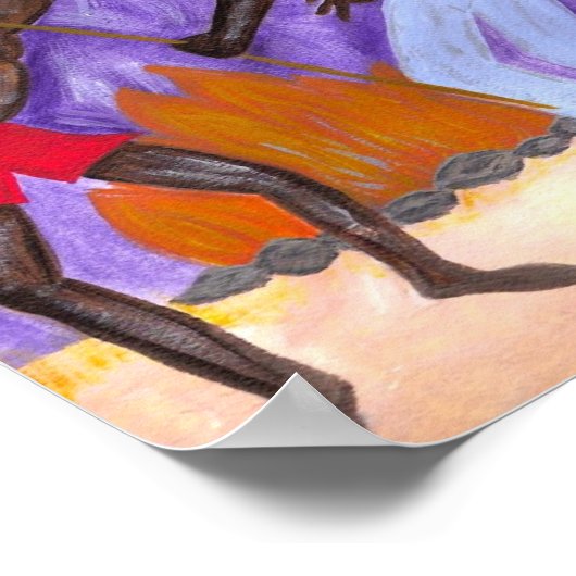 Aboriginal Dance Poster (Hoek)