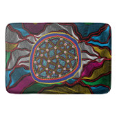 Aboriginal Design-15 badmat (Voorkant)