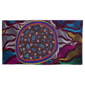 Aboriginal Design-15 Kussensloop (Voorkant-Links)