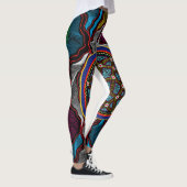 Aboriginal Design-15 Leggings (Rechts)