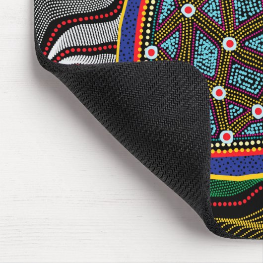 Aboriginal Design-15 Mousepad Muismat (Hoek)
